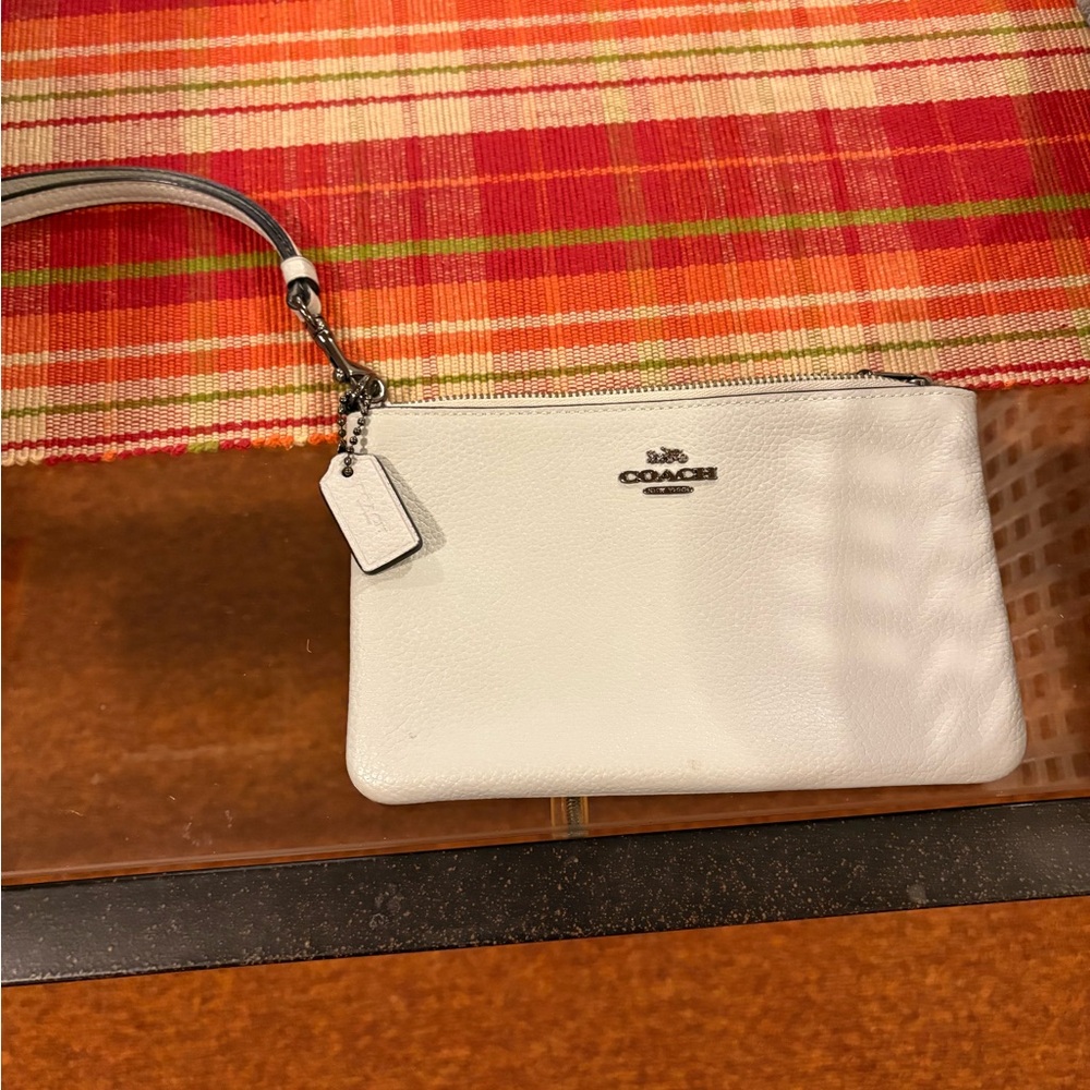 Coach Leather Wristlet - Picture 2 of 4